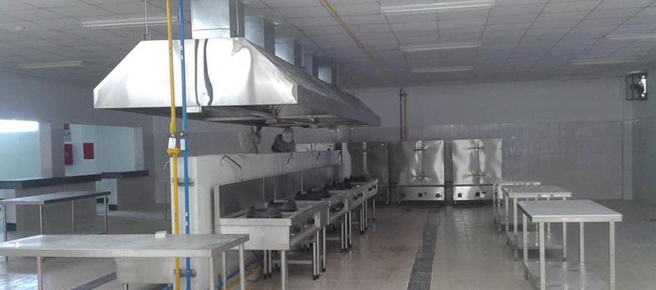 Thi Công Chụp Khói Bếp Inox