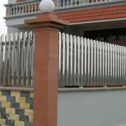 Mẫu hàng rào inox cho biệt thự
